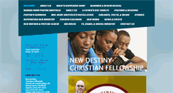 Desktop Screenshot of newdestinyworldwide.com
